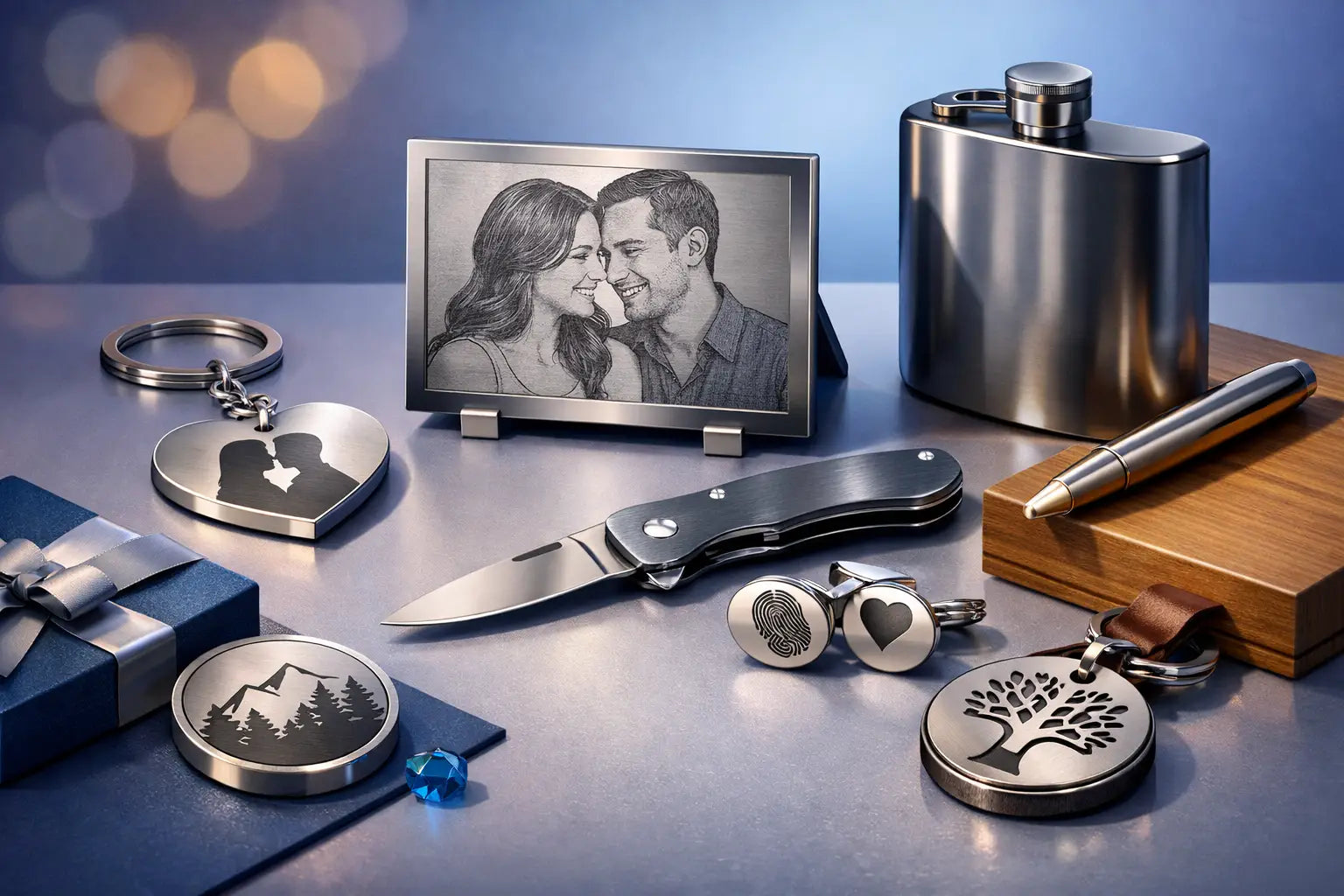 Personalisierte Metallgeschenke im Trend