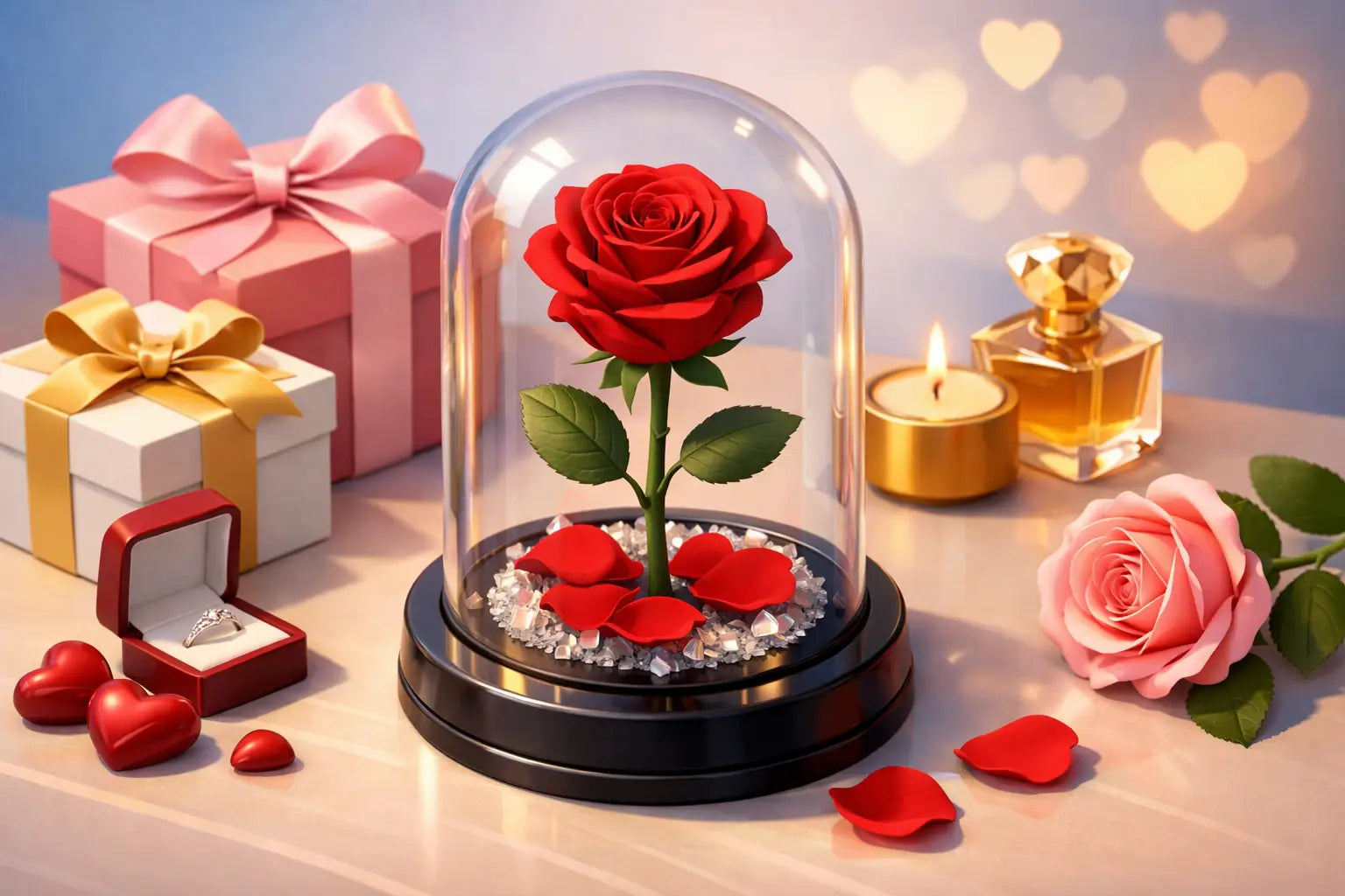 Ewige Rose passend schenken leicht gemacht