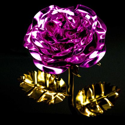 Stahlrose mehrfarbig ohne Zierkette