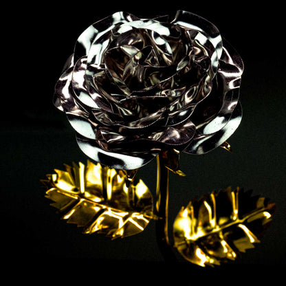 Stahlrose mehrfarbig ohne Zierkette