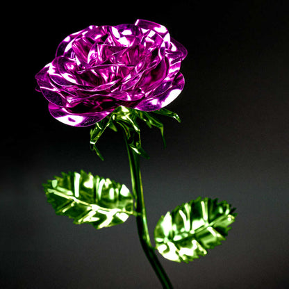 Stahlrose mehrfarbig ohne Zierkette
