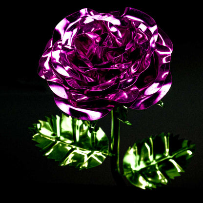 Stahlrose mehrfarbig ohne Zierkette