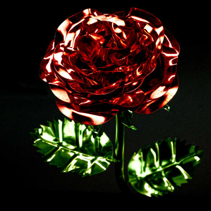 Stahlrose mehrfarbig ohne Zierkette